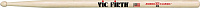 VIC FIRTH 2B  барабанные палочки 2B с деревянным наконечником, материал - гикори, длина 16 1/4", диаметр 0,630", серия American Classic