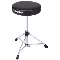 GIBRALTAR 5608 Drum Throne Round Vinyl Seat легкий стул для барабанщика