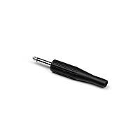 Invotone J180BK  разъем джек моно 6.3 мм, пластик, цвет черный