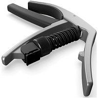 PLANET WAVES PW-CP-10MG каподастр для акустической гитары и электрогитары, цвет серый