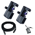 American DJ Comscan LED System  комплект, состоит из 2-х компактных DMX-сканеров