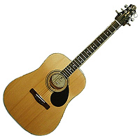 Greg Bennett GD100S  Акустическая гитара, dreadnought, ель, анкер, ключ