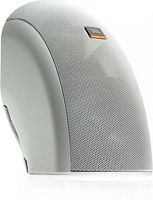 JBL Control CRV-WH  компактная трансформаторная АС, полукруглый пластиковый корпус, два динамика 4". Цвет белый