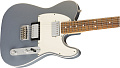 FENDER PLAYER TELECASTER® HH, PAU FERRO FINGERBOARD, SILVER электрогитара, цвет серый