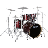 DDRUM DM B 522 RSP  ударная установка,10"-12"-16"-22"-13"х7" (без Hardware), цвет Red Sparkle Wrap