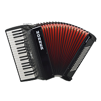 HOHNER The New Bravo III 80 black (A16421)  аккордеон 7/8, цвет черный
