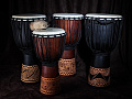 YUKA DJWN08-16BR2 Джембе, веревочная настройка,серии Natural,коричневый,8"(20см)х 6"(40)