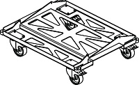 DAS AUDIO PL-EVENT210S Транспортная тележка для 4-х EVENT-210A