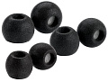 COMPLY Ts-200 BLK-SM 3pr 3 пары амбюшур для наушников, размер маленький S, цвет черный, материал - полиуретановая пена и термопластичный эластомер
