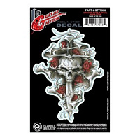 PLANET WAVES GT77008 наклейка на гитару DAGGER ROSE SKULL
