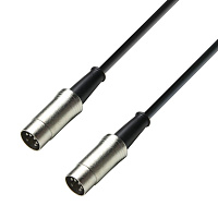 Adam Hall K3 MIDI 0300 BLK-5 MIDI-кабель, длина 3 метра, цвет черный