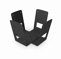 APart MASKCW-BL W-образный кронштейн для громкоговорителей MASK4C(T)-BL / MASK6C(T)-BL. Цвет черный
