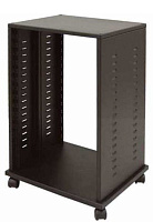 PROAUDIO M16U  Рэковая стойка, 16U, глубина 375 мм, резиновые ножки, колесики