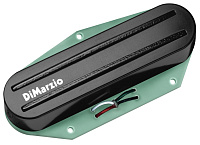 DIMARZIO FAST TRACK T DP381BK звукосниматель для электрогитары, хамбакер в корпусе сингла для telecaster, цвет чёрный