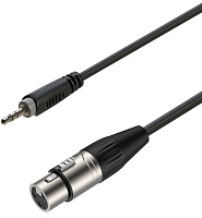 ROXTONE RACC420/3 Аудиокабель, D:4 мм, 2x0.14 кв.мм, экранирование 95%, 3.5 мм Stereo Jack  3P XLR (F), длина 3 метра
