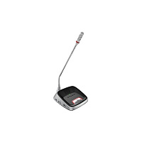 GONSIN DCS-3021C-W (silver) Беспроводная микрофонная консоль председателя, 2,4 ГГц (FHSS), микрофон 410 мм