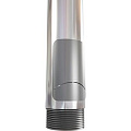 Wize Pro EA1012-S Штанга потолочная 305-366 см с кабельным каналом, до 227 кг, серебрист.