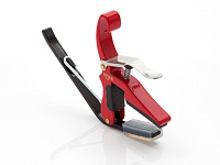 KYSER KLDDA каподастр K-LEVER на 5 струн для акустической гитары. Зажимает 5, 4, 3, 2 и 1-ю струны, оставляя 6-ю открытой. Для строя Drop D, цвет