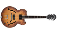 IBANEZ ARTCORE AF55-TF TOBACCO FLAT полуакустическая электрогитара, цвет санбёрст (матовый)