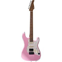 Mooer GTRS S801 Pink  Электрогитара со встроенным процессором, HSS, клен, цвет розовый