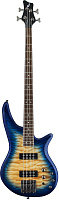 JACKSON JS3Q SPECTRA IV - AMBER BLUE BURST 4-струнная бас-гитара, цвет Amber Blue Burst