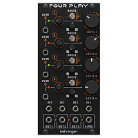 Behringer FOUR PLAY 4-канальный усилитель с регулируемым напряжением и модуль микшера для Eurorack