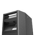 AUDAC VEXO115/B Двухполосная акустическая система, НЧ 15", ВЧ 1". Сопротивление 8 Ом, мощность RMS/AES 500 Вт, цвет черный