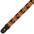 PLANET WAVES 50LT01 гитарный ремень, серия Lethal Threat™, рисунок Flaming Skulls