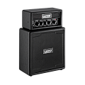 Laney MINISTACK-IRON батарейный гитарный мини стек IRONHEART (усилитель 2х6 Вт + колонка 4х3"), питание 6хАА или адаптер, подключение смартфона и наушников, 295х205х105 мм, 2.6 кг
