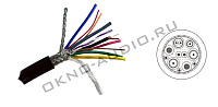 Mogami 2859-00 видео кабель complexed COAX (video camera) 11,0 мм.чёрный