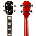 FLIGHT Centurion Tenor GT электроукулеле, Les Paul, тенор, цвет золотой, чехол