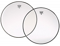 REMO BD-0313-00- DIPLOMAT 13'' CLEAR однослойный прозрачный пластик