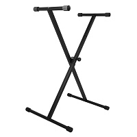 OnStage KS7190 клавишная стойка для синтезатора крестообразная, 5 позиций, регулируемая высота и ширина.