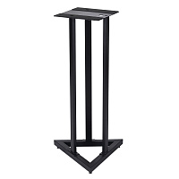 ECO SS046 Black Стойка для монитора c треугольным основанием (45 см), высота 90 см, максимальная нагрузка 50 кг, сталь, вес 6 кг