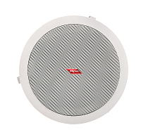 Proel CS30HFT 2-полосный потолочный коаксиальный громкоговоритель (Hi-Fi): 6.5" woofer, 3/4" tw, 7.5-15-30-60Вт-встроенный трансформатор 70/100В, 100Hz-20KHz, SPL88dB@1m, размер O252x210мм (посадочный O223мм), цвет белый