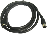 GONSIN 8PS-10 Кабель коммутационный для конференц-систем. DIN 8 pin female ("мама") - DIN 8 pin male ("папа"),  длина 10 м