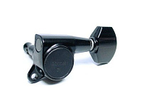 Gotoh SG381-07-СK-(L3+R3)  колки 3+3, черный хром; schaller style