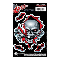 PLANET WAVES GT77002 наклейка на гитару PEEK A BOO SKULL