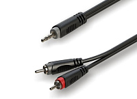 ROXTONE RAYC150/5 Аудиокабель, 3.5 мм stereo Jack 2 x RCA, AC010, длина 5 метров