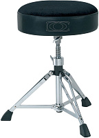 DRUMCRAFT DC 2.1 Round Стул барабанщика, круглое винтовое сидение, двойные ножки, хром