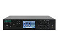 DSPPA MP-2745 Микшер-усилитель. 6 зон. Мощность 450 Вт/100 В. Программируемый таймер. Плеер МР3 (USB/SD), AM/FM тюнер. Сенсорный дисплей 4,3". 1 микр. вход, 1 AUX вход, 1 AUX выход. Размер 418х338х88 мм