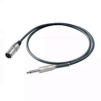 Proel BULK220LU10 кабель соединительный, 6.3 мм Jack - XLR-папа, длина 10 метров
