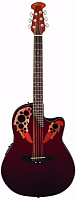 APPLAUSE AE44-RR Elite Mid Cutaway Ruby Red электроакустическая гитара