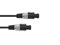 OMNITRONIC Speaker cable Speaker 2х1.5 10m bk  Кабель спикерный 2×1.5 Speakon-Speakon, длина 10 м.