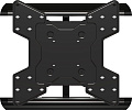 Wize Pro A55 Универсальное шарнирное настенное крепление для 32"-55"+ дисплеев, Max VESA 400x400 мм, наклон +15/-5°, поворот 90°, вращение +6/-6°, расстояние от стены 9-69 см, до 68 кг, черн.