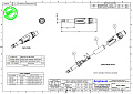 Amphenol ACPS-KB Разъем 1/4" (6.35 мм) стереоджек, штекер, цвет черный