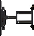 Wize Pro A46 Универсальное шарнирное настенное крепление для 26"-46"+ дисплеев, Max VESA 454х401 мм, наклон +15/-5°, поворот 55°, вращение +5/-5°, расстояние от стены 10-39 см, до 45 кг, черн.