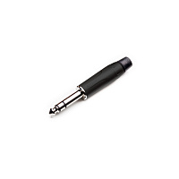 Amphenol ACPS-KB Разъем 1/4" (6.35 мм) стереоджек, штекер, цвет черный
