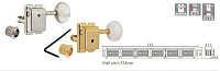 Gotoh SD91-05M-N-(L6)  колки Vintage style, 6 в линию