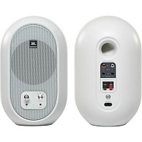 JBL One J104 BT White Set Пара 2-полосных активных студийных мониторов, 4"+ 0,75", 2x30 Вт, Bluetooth, белые, АBS пластик